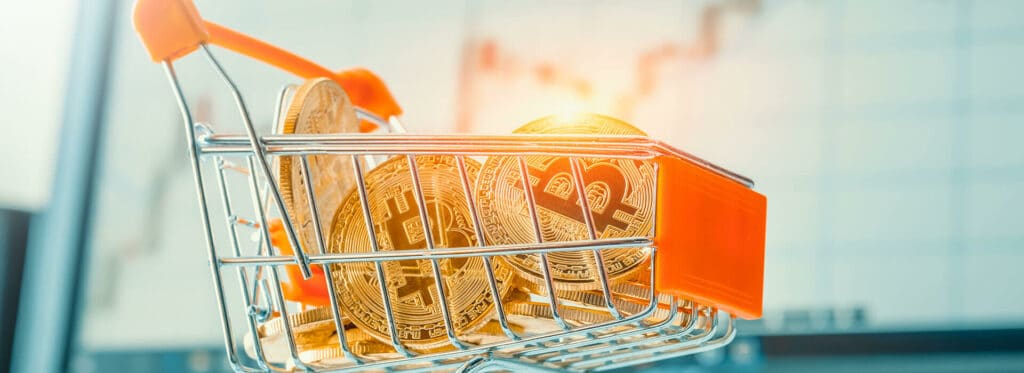 bitcoins shopping cart