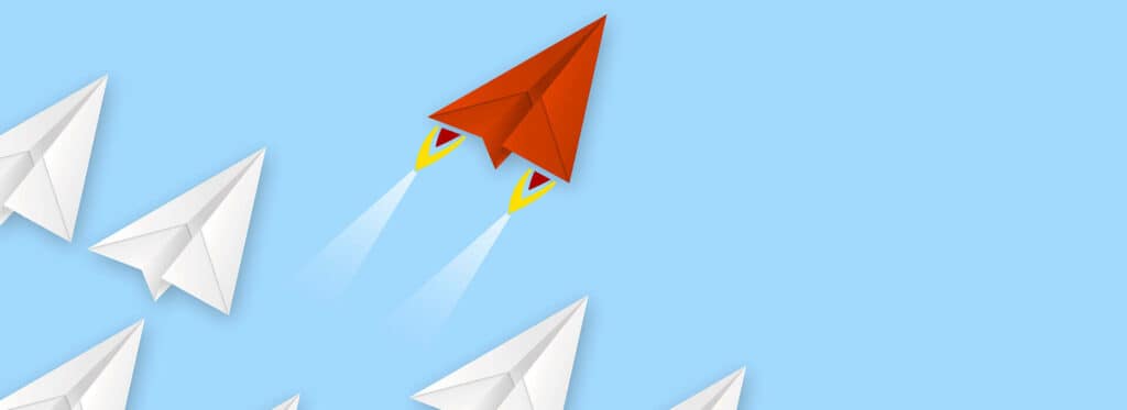 accelerating plane