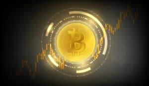 Gold Bitcoin blockchain technology with global network