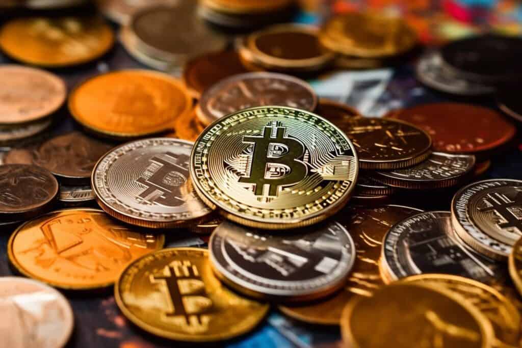 lots of bitcoins