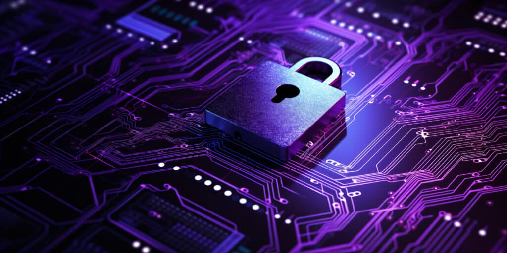 blockchain security concept
