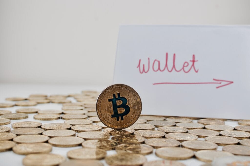 Bitcoins near wallet phrase