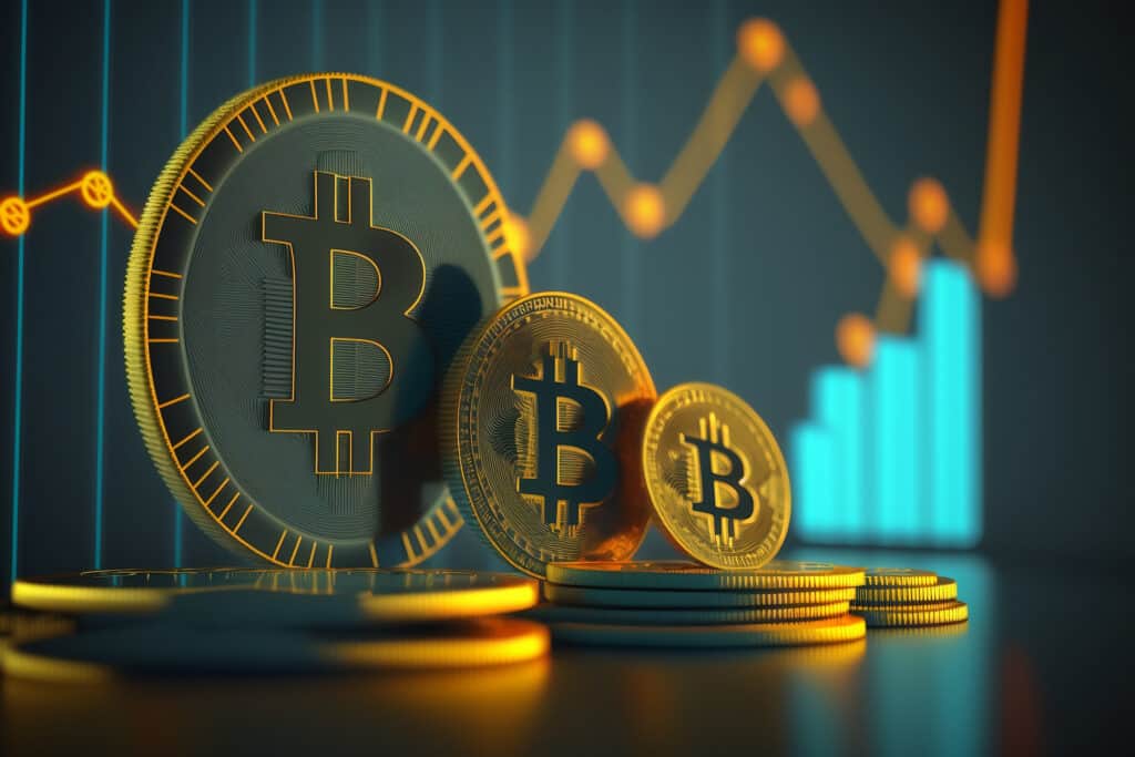 Bitcoin market cap concept