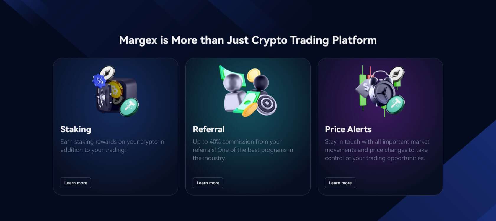 Margex features