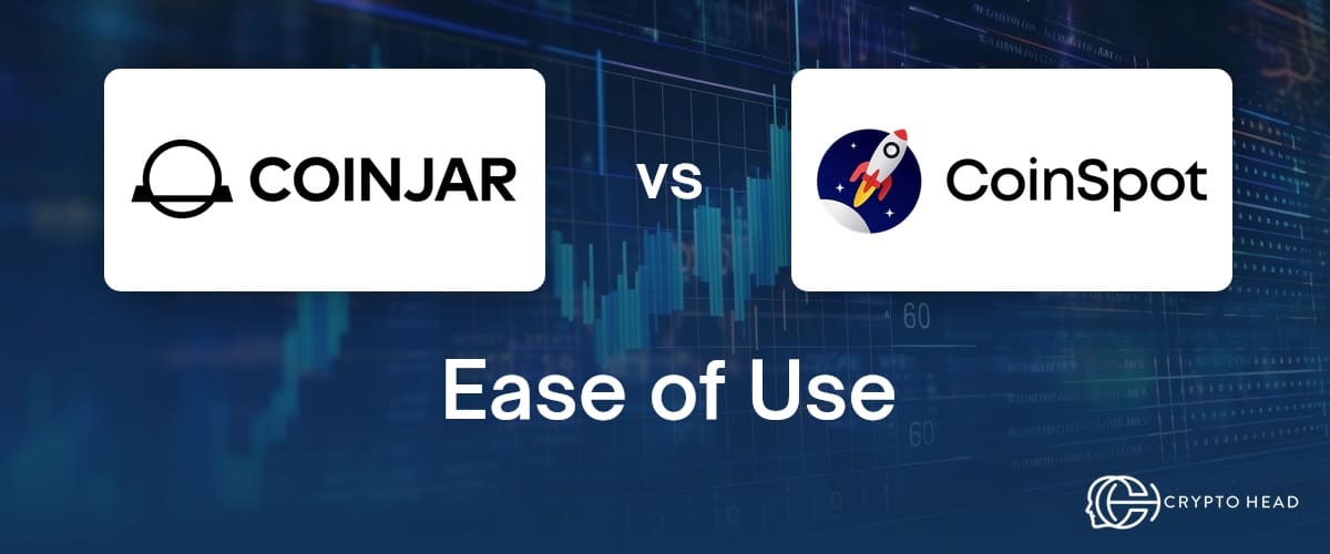 CoinJar vs CoinSpot ease of use