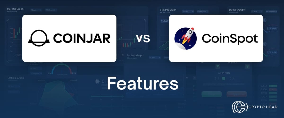 CoinJar vs CoinSpot features