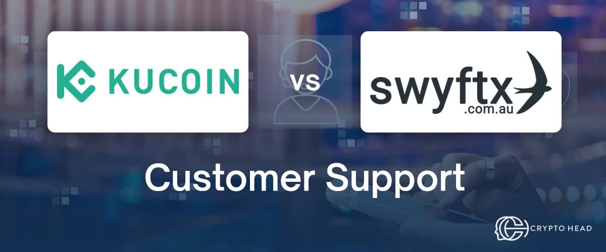 KuCoin vs Swyftx support