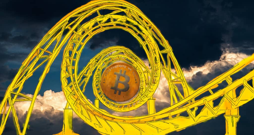 Bitcoin Rollercoaster behavior