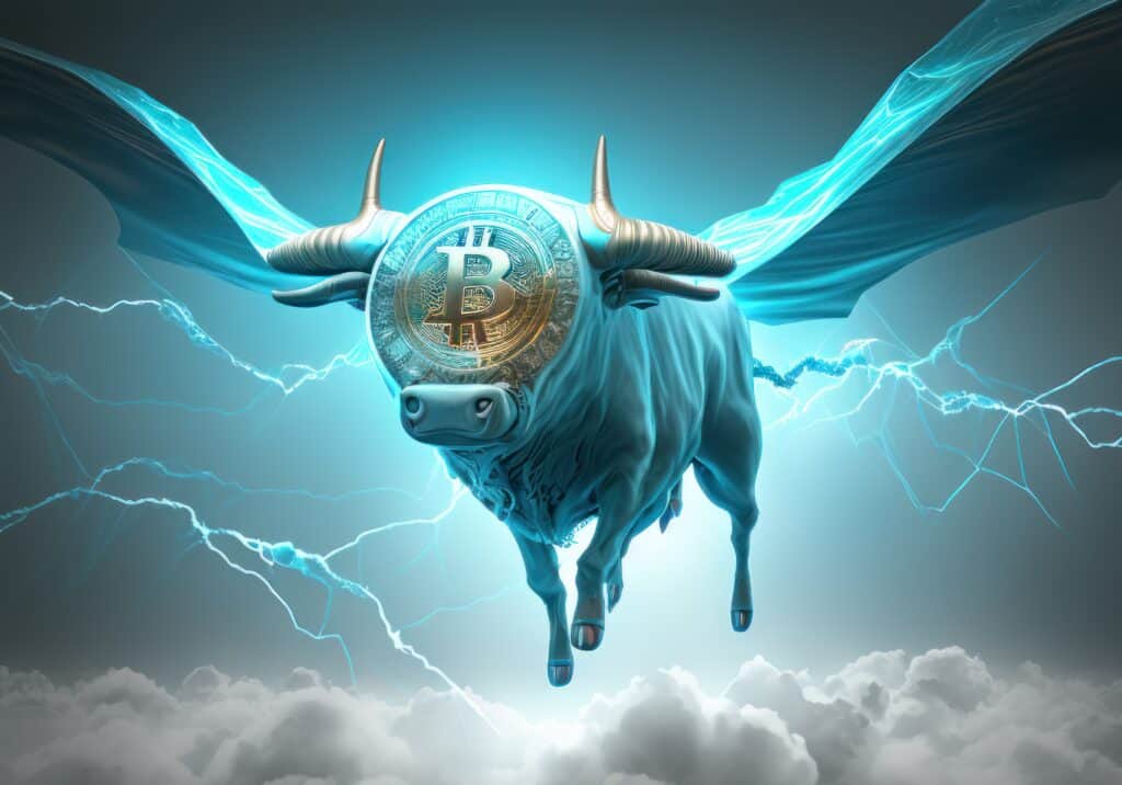 Bitcoin Bull Run illustration