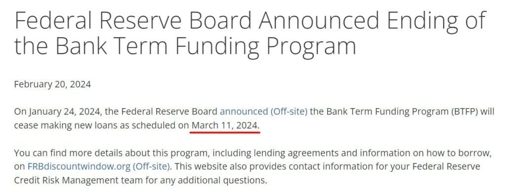 Federal Reserve Board announcement