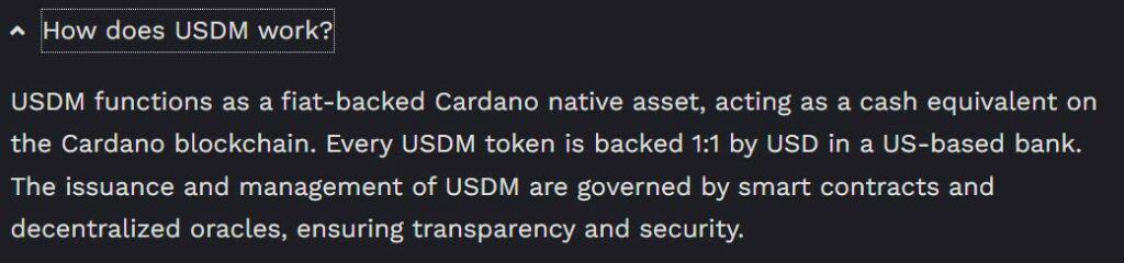 How USDM works