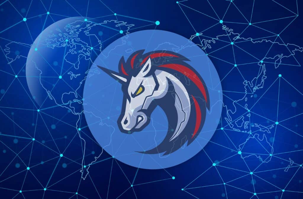 1INCH Network Virtual Currency Image.