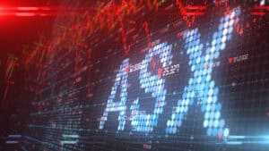ASX Australian Securities Exchange stock market index chart graphic