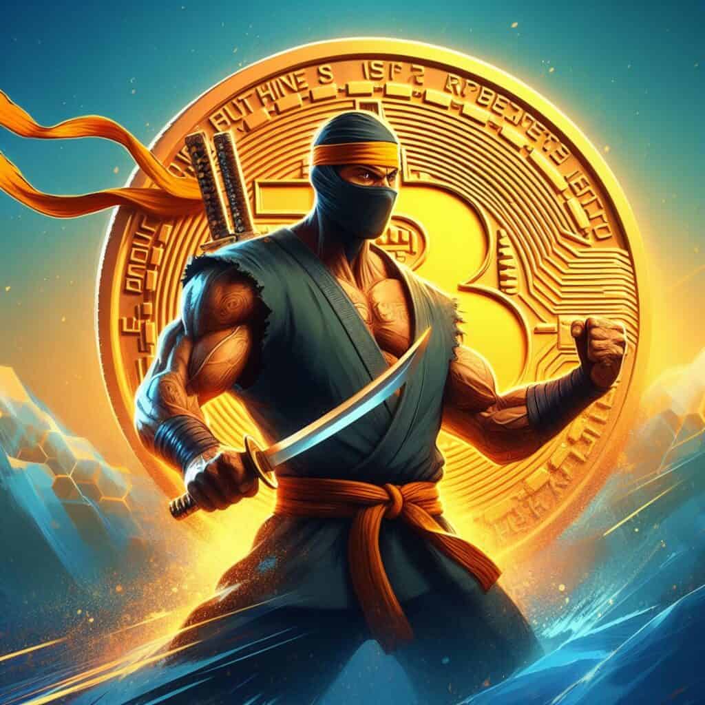 Bitcoin ninja warrior samurai