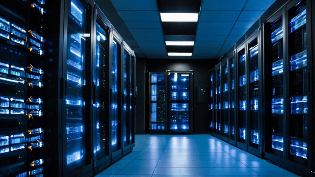 Server Farm Cloud Computing Crypto Mining