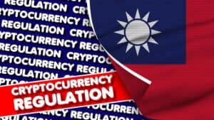 Taiwan Realistic Fabric Texture Flag, Cryptocurrency Regulation Title